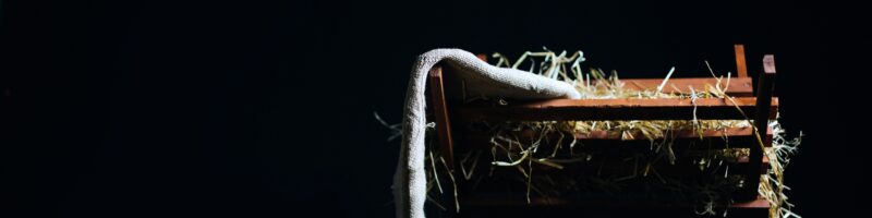 a chair with a table and lights