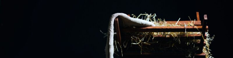 a chair with a table and lights