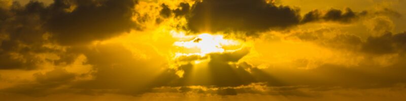 golden hour photography of sky above ocean
